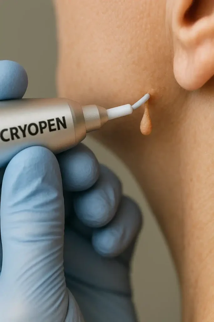 Cryopen for skin tags removal Wimbledon speak to our team today!