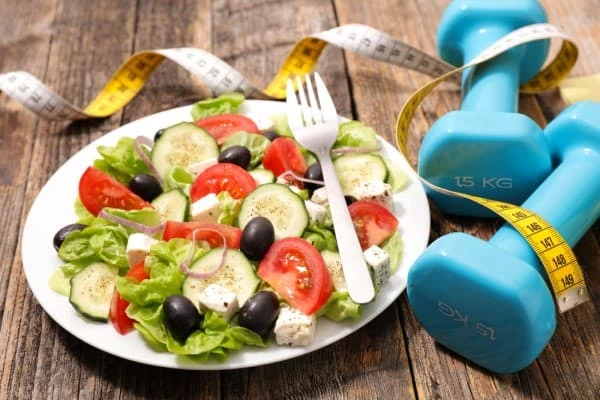 Example of good diet and exercise Wimbledon