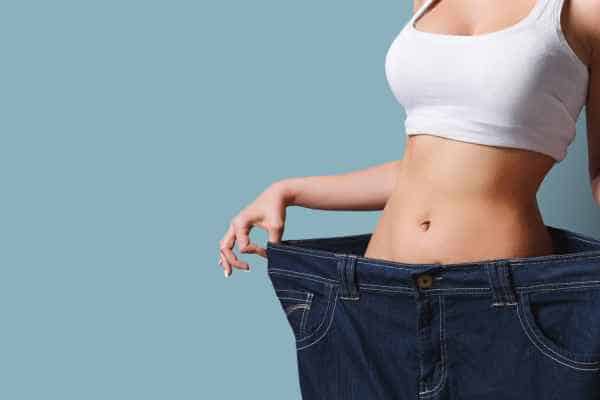 woman after fat reduction treatment Wimbledon
